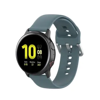

Strap Cover Band Wrist Silicone Replacement Watch Anti Scratch Metal Watch Adhesive Cover For Samsung Galaxy Watch Active 2