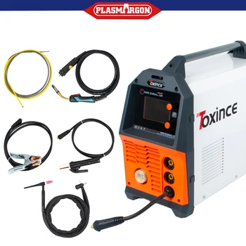 

Toxince MIG235AL-DP Digital Double Pulse Aluminum DC Welder MIG//Pulse/Double Pulse/ARC/Lift TIG Welding Machine