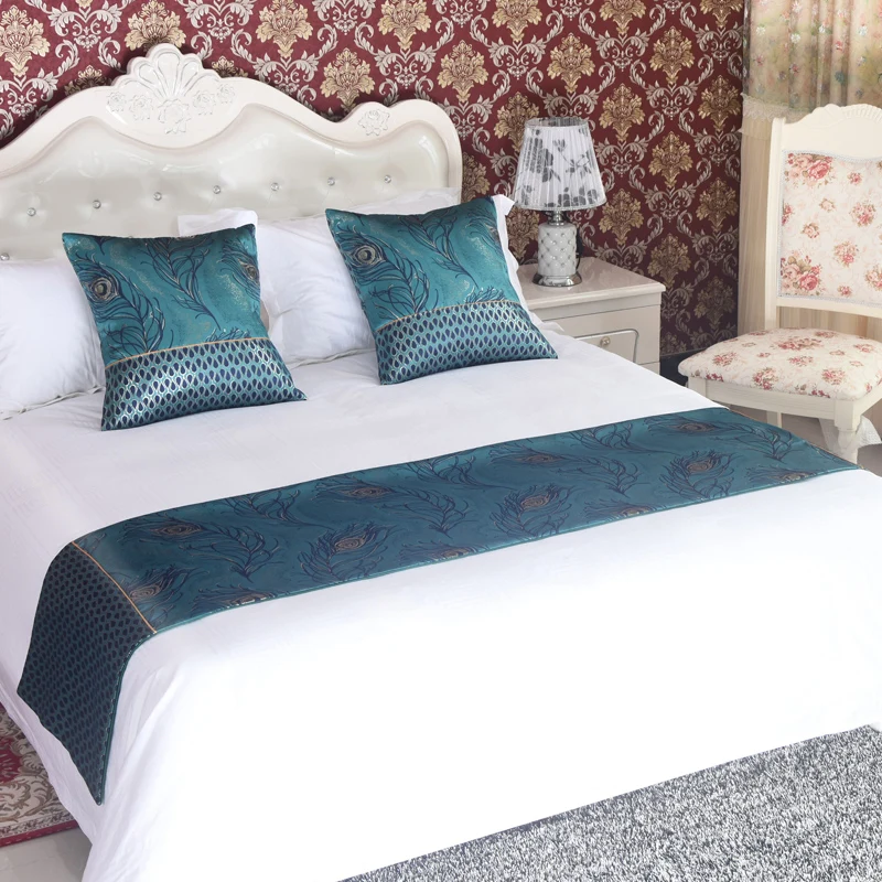 Китайский стиль, модная Высококачественная кровать, флаг, отель буфет, стол, Декор для дома, гостиной, свадебной комнаты, наволочка - Цвет: Veemi S
