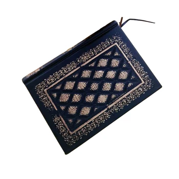 

Thick Leather Notebook Embossed European Vintage Journal Diary Notepad Brush Phnom Penh Office School Stationery Supplies
