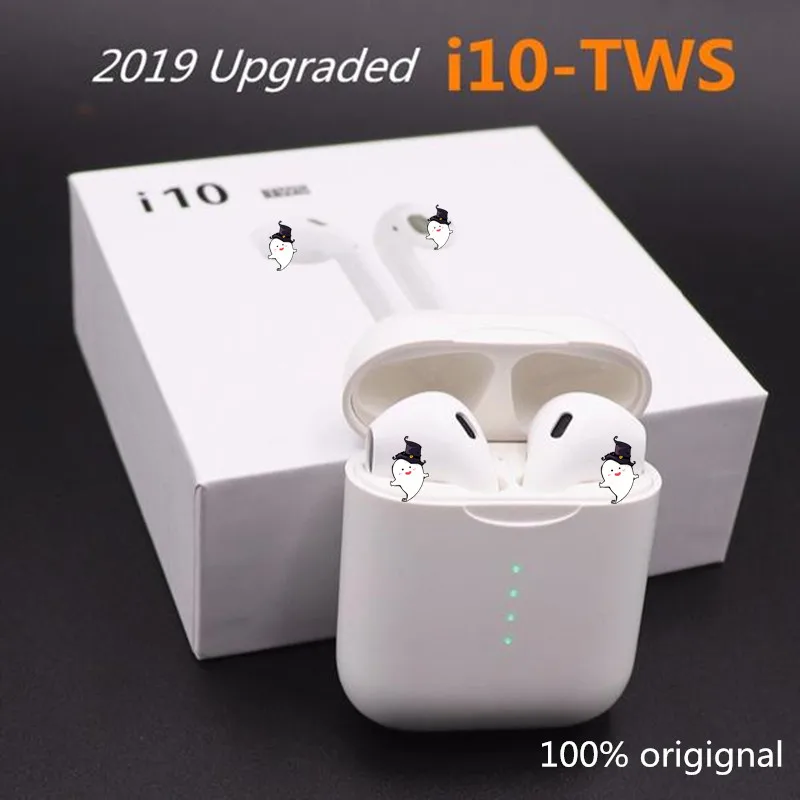 

Original i10 TWS Bluetooth Earphones touch control 1:1 size With type C charger port for all smartphone PK i30 tws i20 tws i100