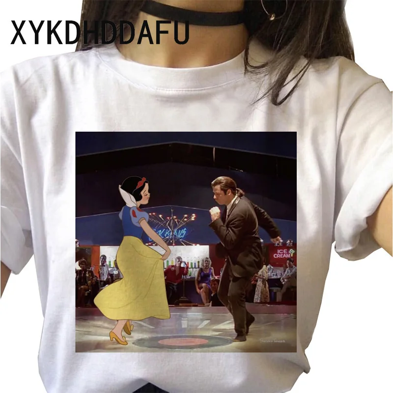 Vogue Princess T Shirt Women 90s Harajuku Funny Cute Tshirt Cartonn Ulzzang Vintage T-shirt Female Fashion Top Tees Clothes