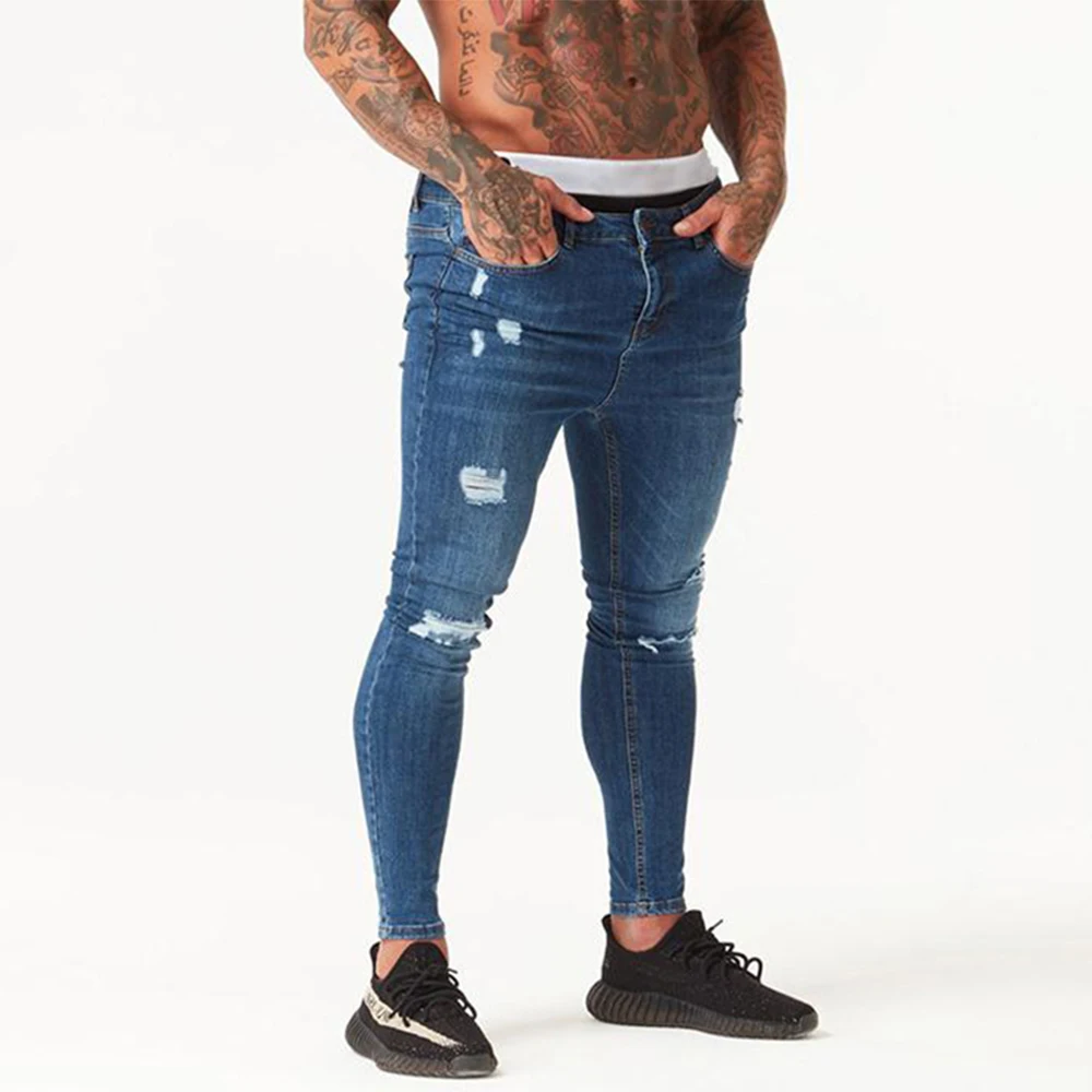 Men skinny distressed jeans Clearance