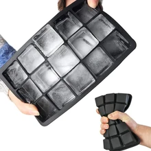 4 шт., 15 полостей, форма для мороженого, для торта, сделай сам, силиконовая форма для мороженого, для ледяного желе, для кексов, помадки, для приготовления мороженого, кухонные инструменты