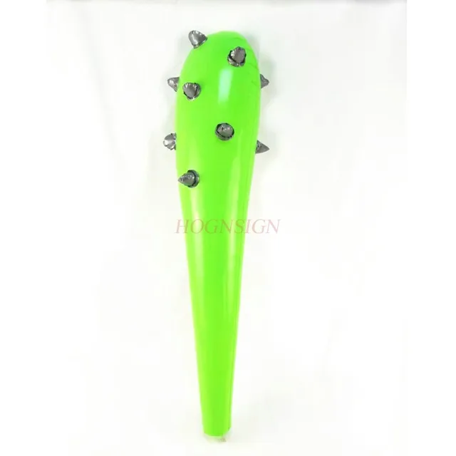 Inflatables Children Fun Gifts Inflatable Pvc Hammer One Spike Bola Toys Bar Activity Props Supplies Powerful Weapons Sport Toy 2