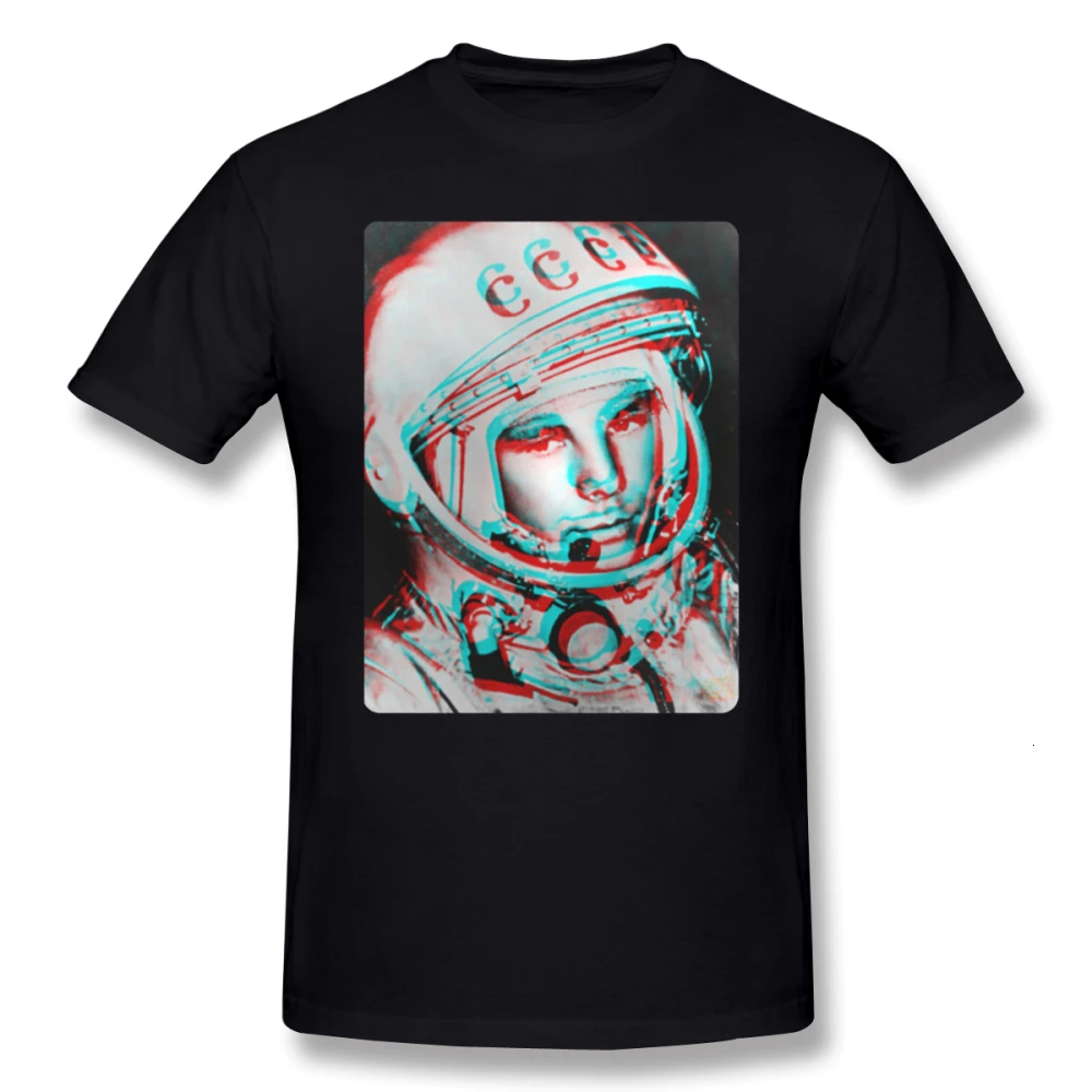 

one yona Gagarin T Shirt Gagarin T-Shirt 100 Percent Cotton Fashion Tee Shirt Cute Printed Male Short Sleeve XXX Tshirt