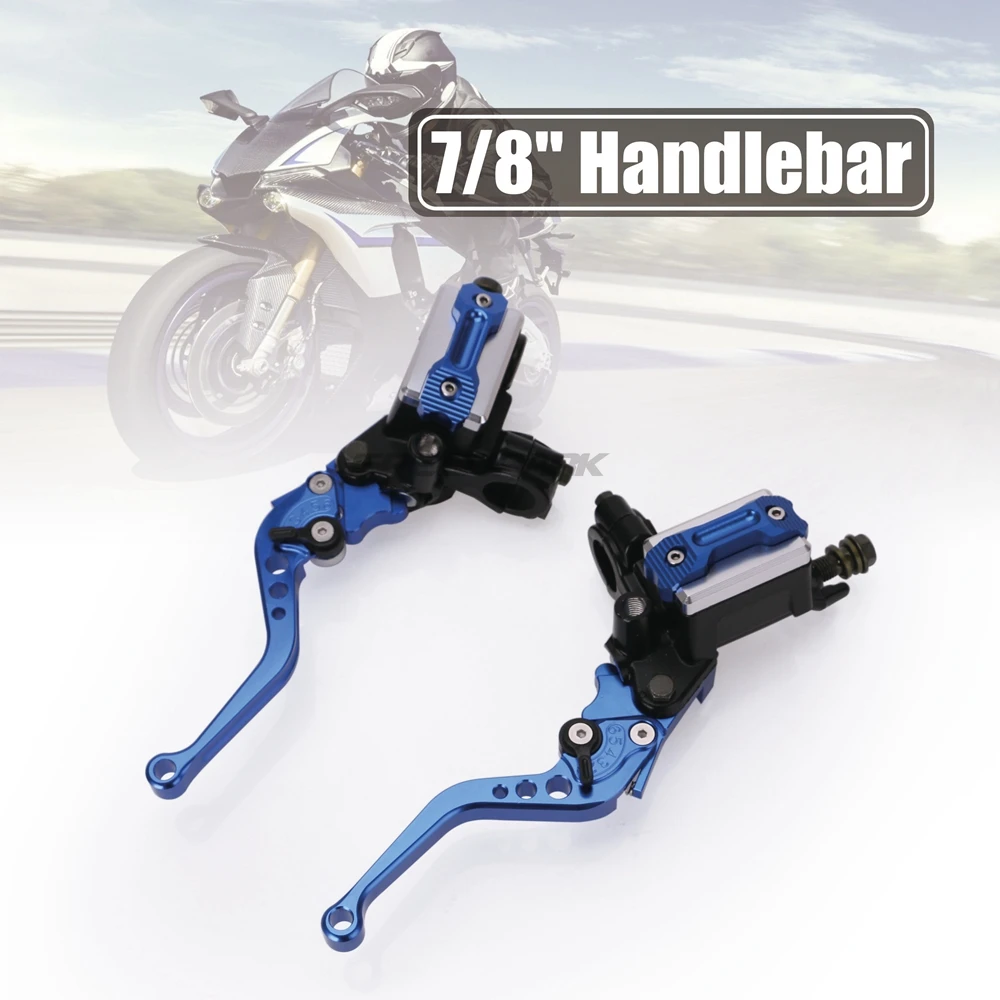 Гидравлический тормозной насос для мотоцикла Honda Yamaha рычаг сцепления 7/8 22 см