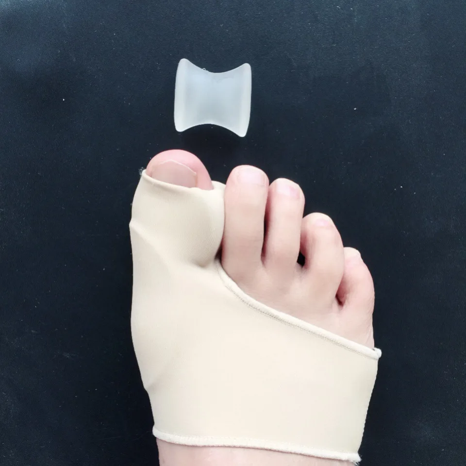 

New Style Built-in Rubber Block Hallux Valgus Big Toe Protective Case Hallux Valgus Toe Protector