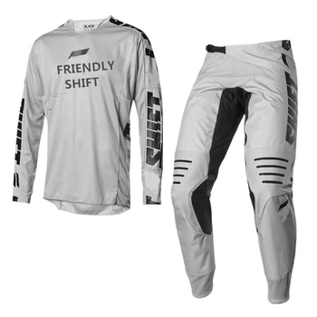 

2019 NEW MX WHIT3 Label yellow Jersey Pants Adult Motocross Gear Set Motobiker Racing Gear Combination sf