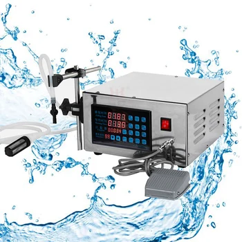 

Electrical liquids filling machine Mini bottled water filler Digital Pump For perfume drink water milk olive filling machine