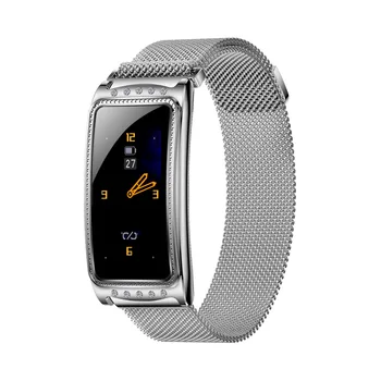 

F28 Smartwatch with Heart Rate Monitor Blood Pressure Clock Smart Waterproof IP68 Physiological Cycle Watch Support for Women Si