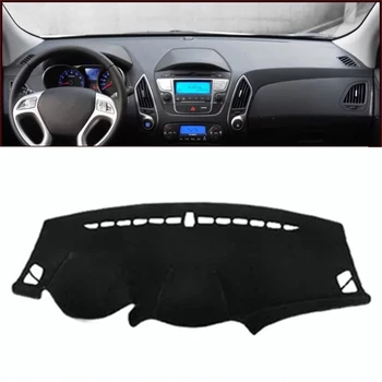

SJ Car Inner Auto Dashboard Cover Dashmat Pad Carpet Sun Shade Dash Board Cover FIT For HYUNDAI IX35 2010 2011 2012 2013 14-2017
