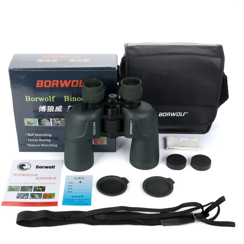 10-30x50 Zoom Компактный бинокль телескоп HD водонепроницаемый lll ночного видения бесконечный зум Открытый Кемпинг Охота наблюдение за птицами бинокль - Цвет: 10-30x50 Zoom