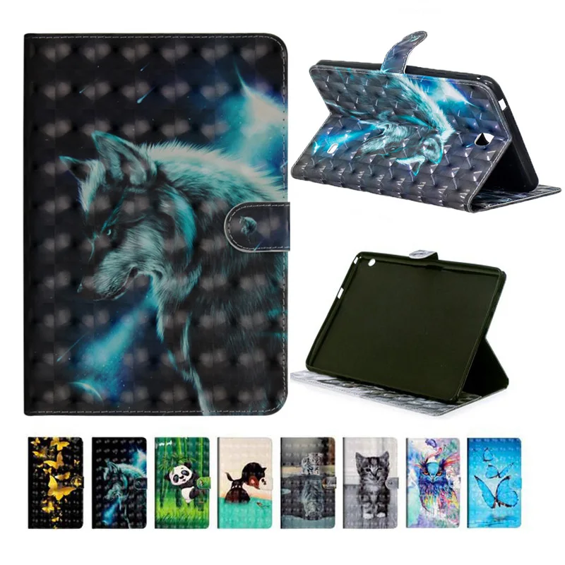 

Printing PU Leather Case For Samsung Galaxy Tab S4 10.5 2018 T830 T835 Smart Cover tablet case for Tab S4 10.5 inch+gifts
