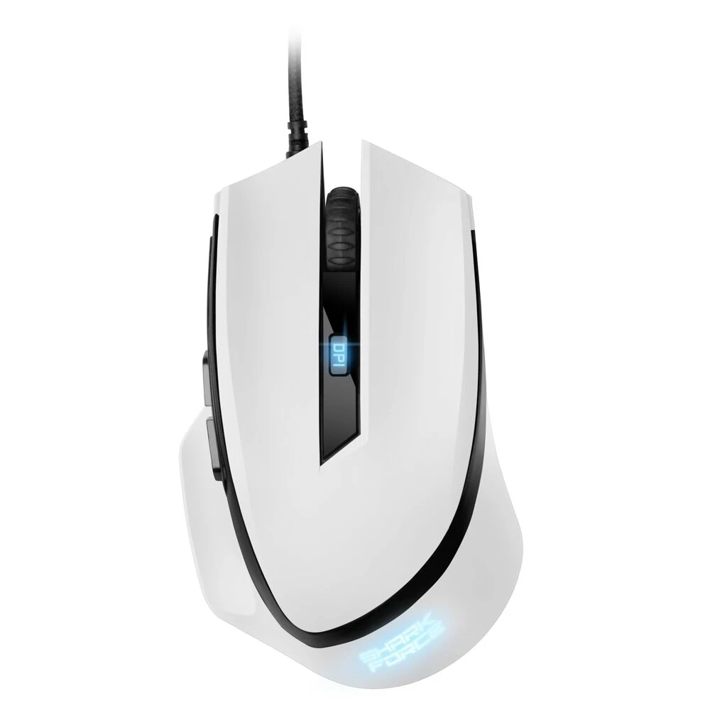 Mouse Sharkoon Shark Force Optical, 1600 dpi, USB, Backlight