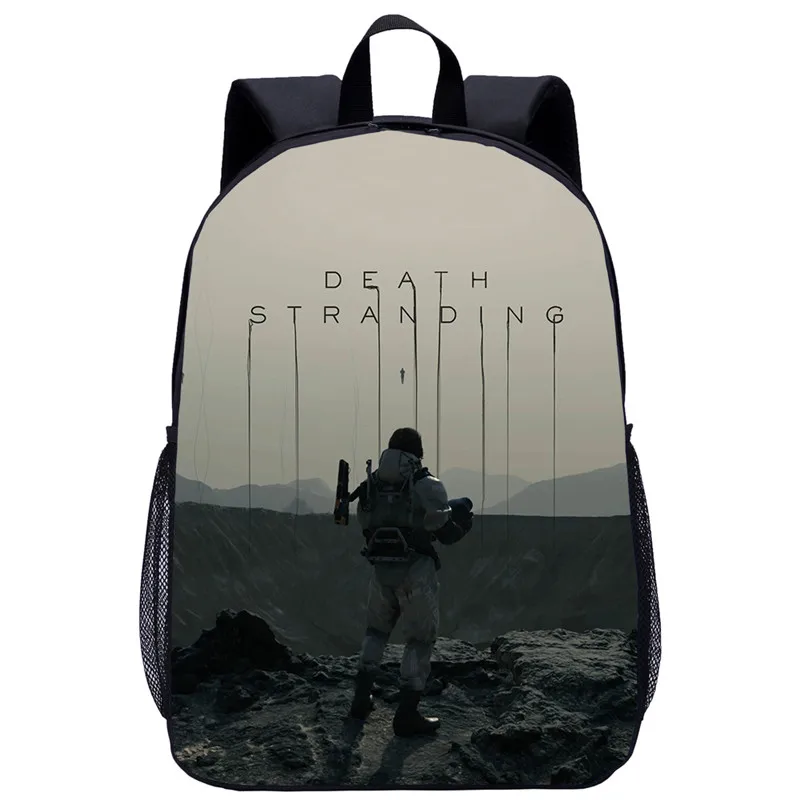 Рюкзаки для мальчиков и девочек с крутым буквенным принтом «Death Stranding»; рюкзак с 3D принтом; школьная сумка; рюкзак для путешествий; повседневные Рюкзаки; Mochila Escolar - Цвет: DSTBP4076010-S1137