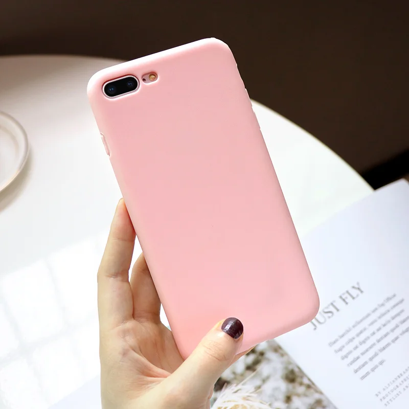Матовый Силиконовый чехол из ТПУ для Xiaomi mi 9T Pro 9T Capa для Red mi K20 Pro 7 7A S2 Y2 Note 7 6 5 Pro 5A милый резиновый чехол карамельного цвета - Цвет: DK-fe