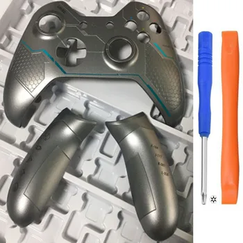 

For XBOX ONE Controller Gamepad Halo 5 Top Shell Cover Housing Case Upper Faceplate With Side Rails Rear Handle Grips Back Panel
