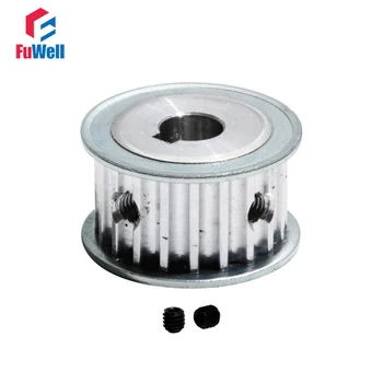 

5M-20T HTD Timing Pulley With Keyway Gear Belt Pulley 16mm Belt Width 8/10/12/12.7/14/17mm Bore 20Teeth Transmission Pulley