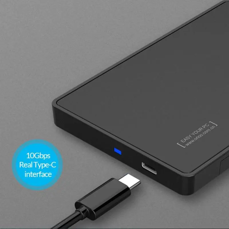 ORICO 2588C3-G2 2,5 дюйма SATA 3,0 для USB3.1 Gen2 type-C HDD чехол высокоскоростной жесткий диск 6 Гбит/с Внешний HDD корпус Newst