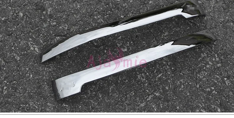 For Audi A4 2017 2018 Side Mirror Trim Cover Bumper Rear View Protecotr Panel Chrome Car Styling Accessories