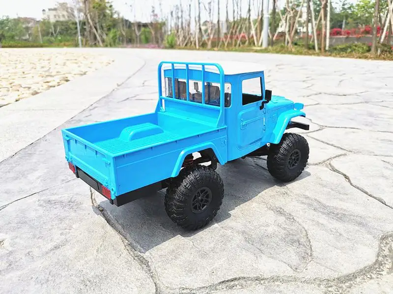 RCtown MN модель MN45 RTR 1/12 2,4G 4WD RC автомобиль с светодиодный светильник гусеничный альпинистский внедорожный грузовик