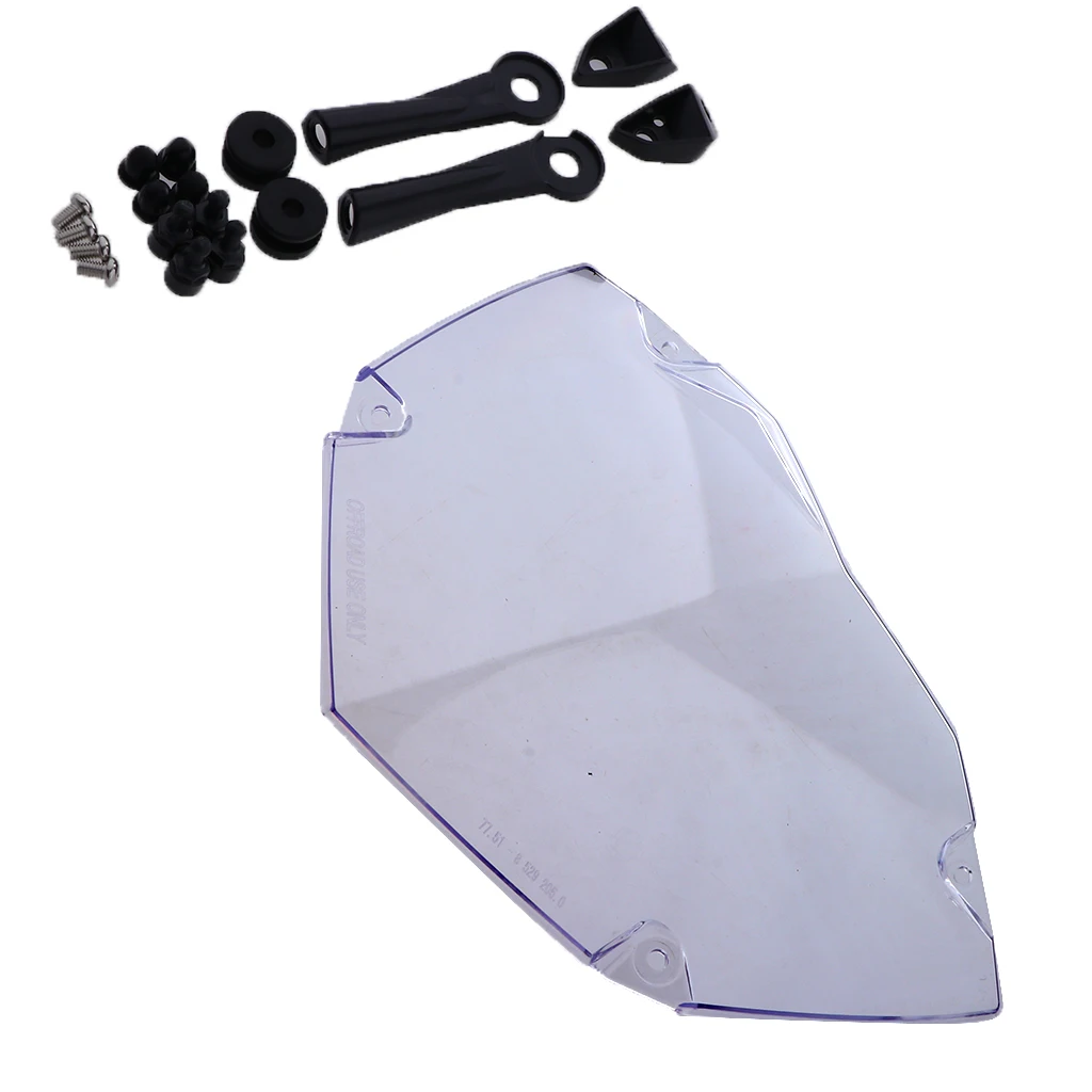 Clear Headlight Shield Cover - Motorcycle Headlight Protector Lens Head Lamp Cover Shield Guard for BMW R 1200 GS