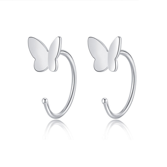 Water Drop Earrings Silver Color Small Cute Earring For Women Raindrop Dangle Earrings  Fashion Jewelry Girl Gifts
