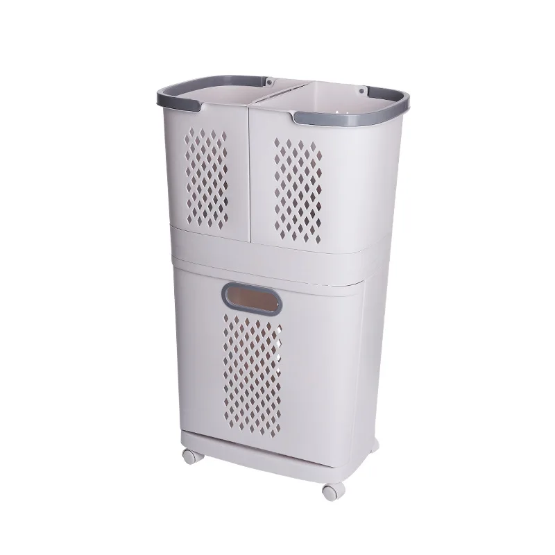 PROD 1005002311374619 3 Layers Large Bathroom Dirty Laundry Storage
Basket Hamper Toilet Dirty Clothes Organizer Bin With Wheel Home
Storage Container