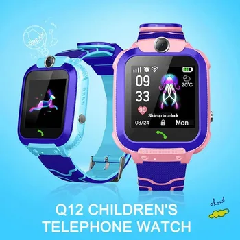 

Q12-5 Generation Children's Phone Watch Display Walking Tracking Sports Card Smart Positioning Watch Mobile Phone