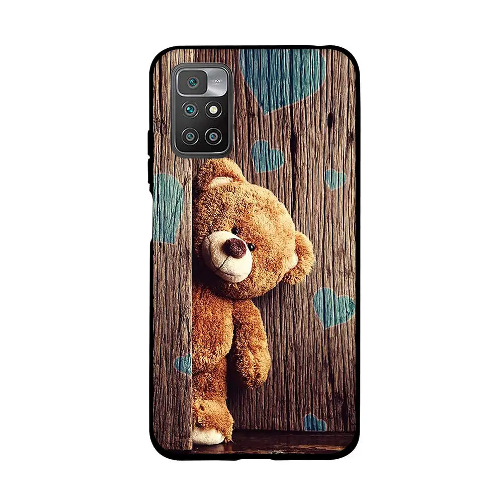 A For Redmi 10 Case Slim Thin Silicone Soft TPU Back Phone Cover for Xiaomi Redmi 10 Redmi10 Case Fundas Coque Bumper Etui phone carrying case Cases & Covers