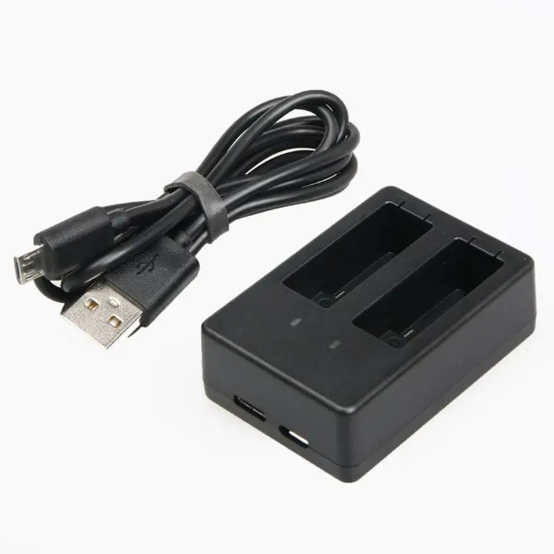 Suptig для GoPro Hero 5 6 7 Black Hero8 литий ионная батарея + двойное зарядное устройство USB Go Pro