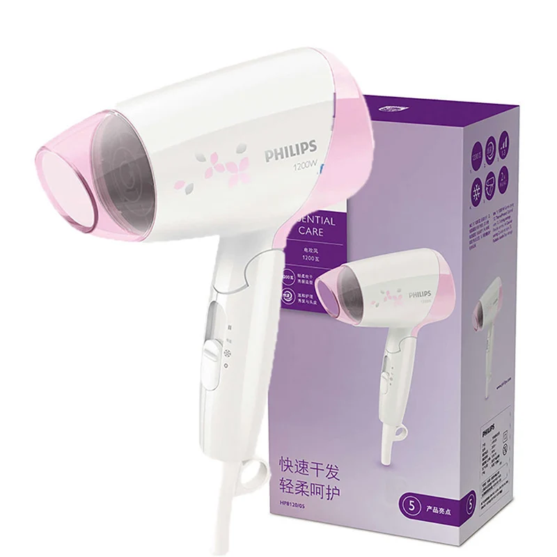HP8120 Philips Origianl HP8120/05 профессиональный фен для волос 1200 Вт с постоянной температурой Уход за волосами поддержка складной вентилятор - Цвет: HP8120