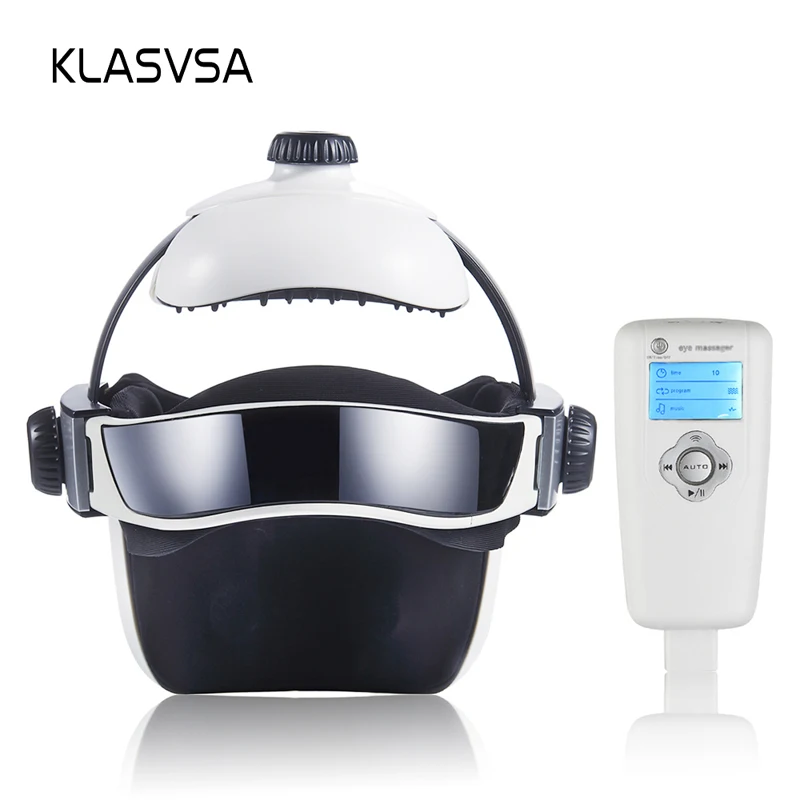 Massage-Helmet Vibration Therapy-Massager Neck-Head Health-Care Muscle-Stimulator Electric-Heating