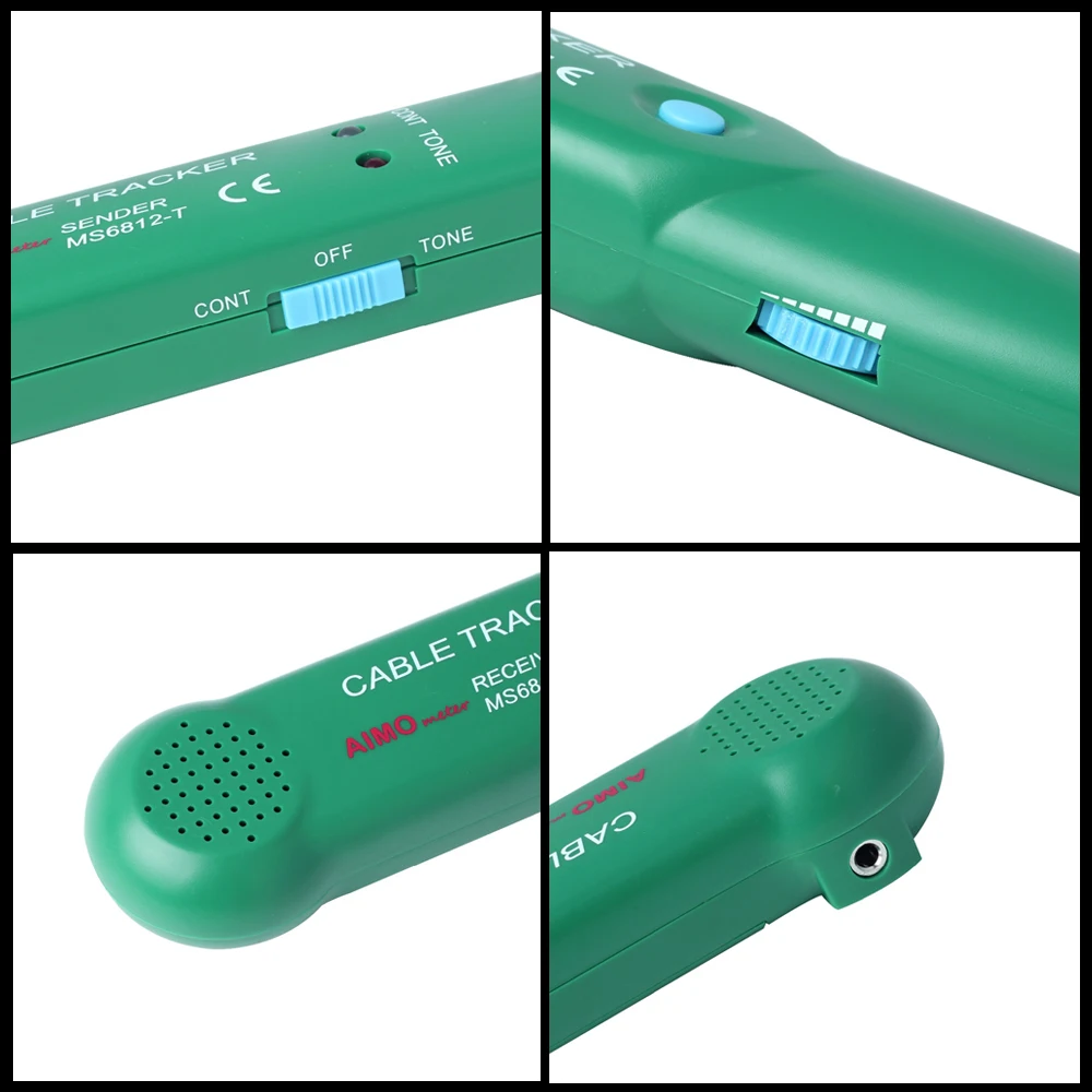 MS6812 Cable Tracker Tester Professional Line LAN detector UTP STP Telephone Wire Tracer Breakpoint location Diagnose Tone 4