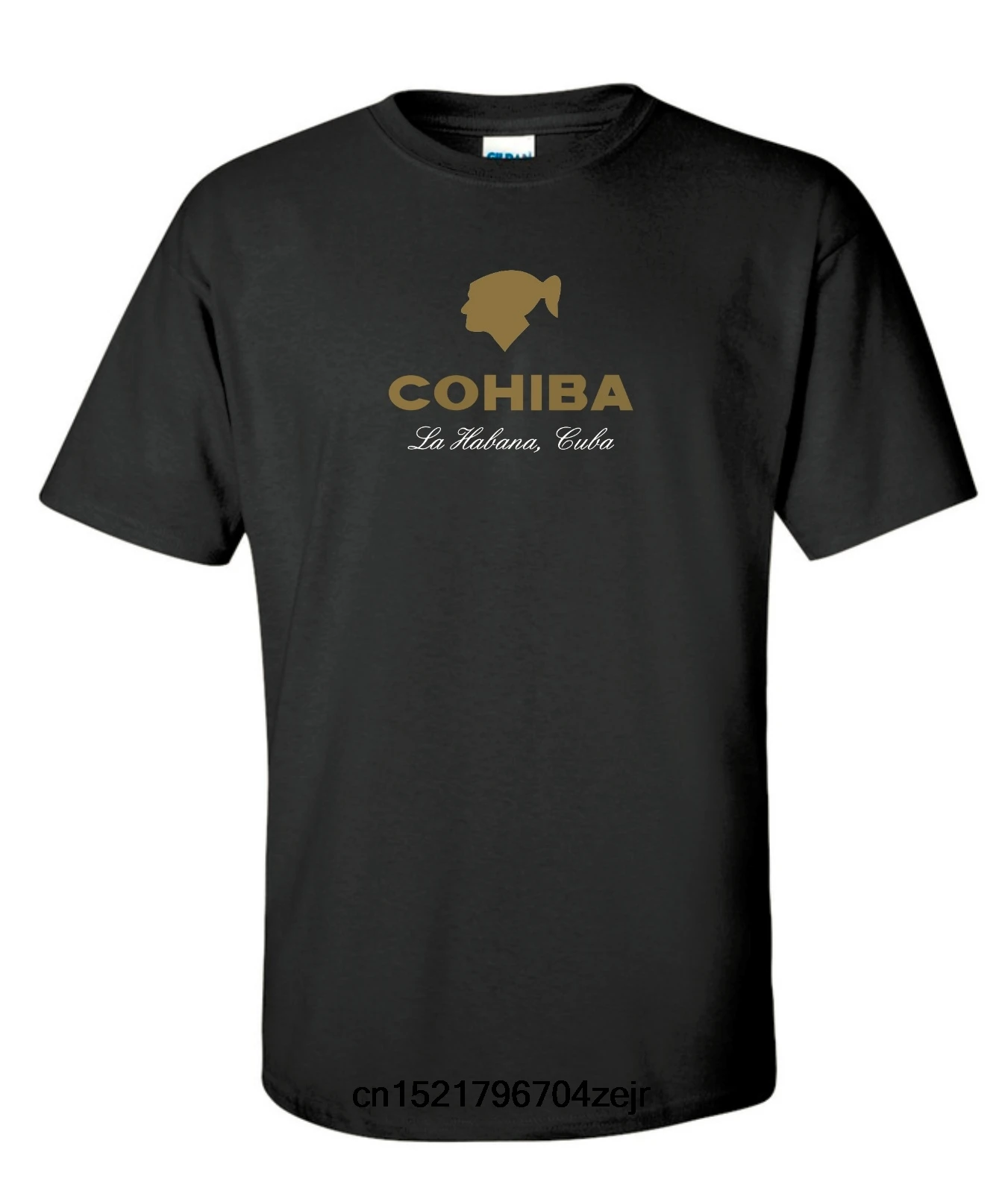 Для мужчин футболка крутая Мужская хьюмидор для сигар Cohiba Гавана отдыха высокого