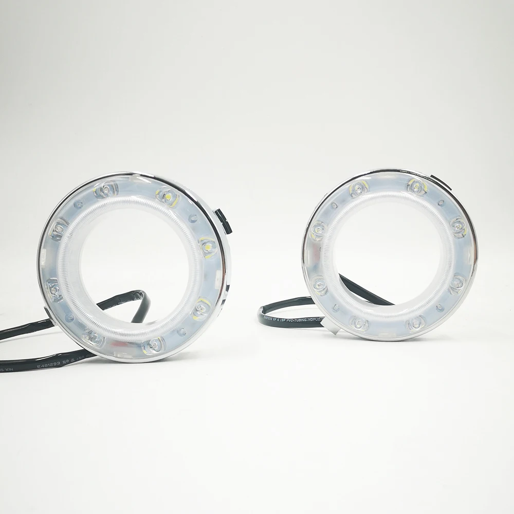 Автомобильный мигающий 1 комплект светодиодный дневный ходовой светильник DRL