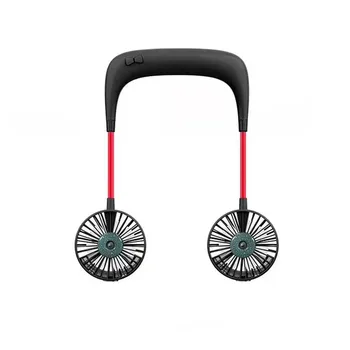 

Smart Home Mini USB Portable Fan Neck Fan Neckband With Rechargeable Battery Small Desk Fans handheld Air Cooler Conditioner