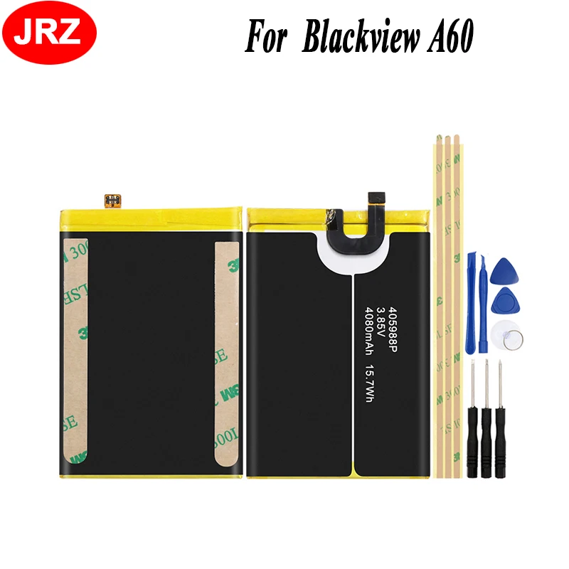 Для Blackview A60 батарея 4080mAh Мобильный телефон запасная для Аккумулятор AKKU +