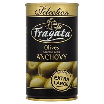 

Fragata Anchoas Rellenas Extra Grande Aceitunas En Salmuera (350g)