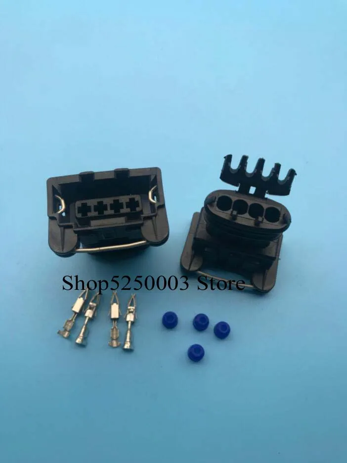 4 Pin AMP Водонепроницаемый топлива заглушка инжектора разъем 282192-1 EV1 младшая модель таймера включения JPT комплекты Jetronic - Название цвета: 50