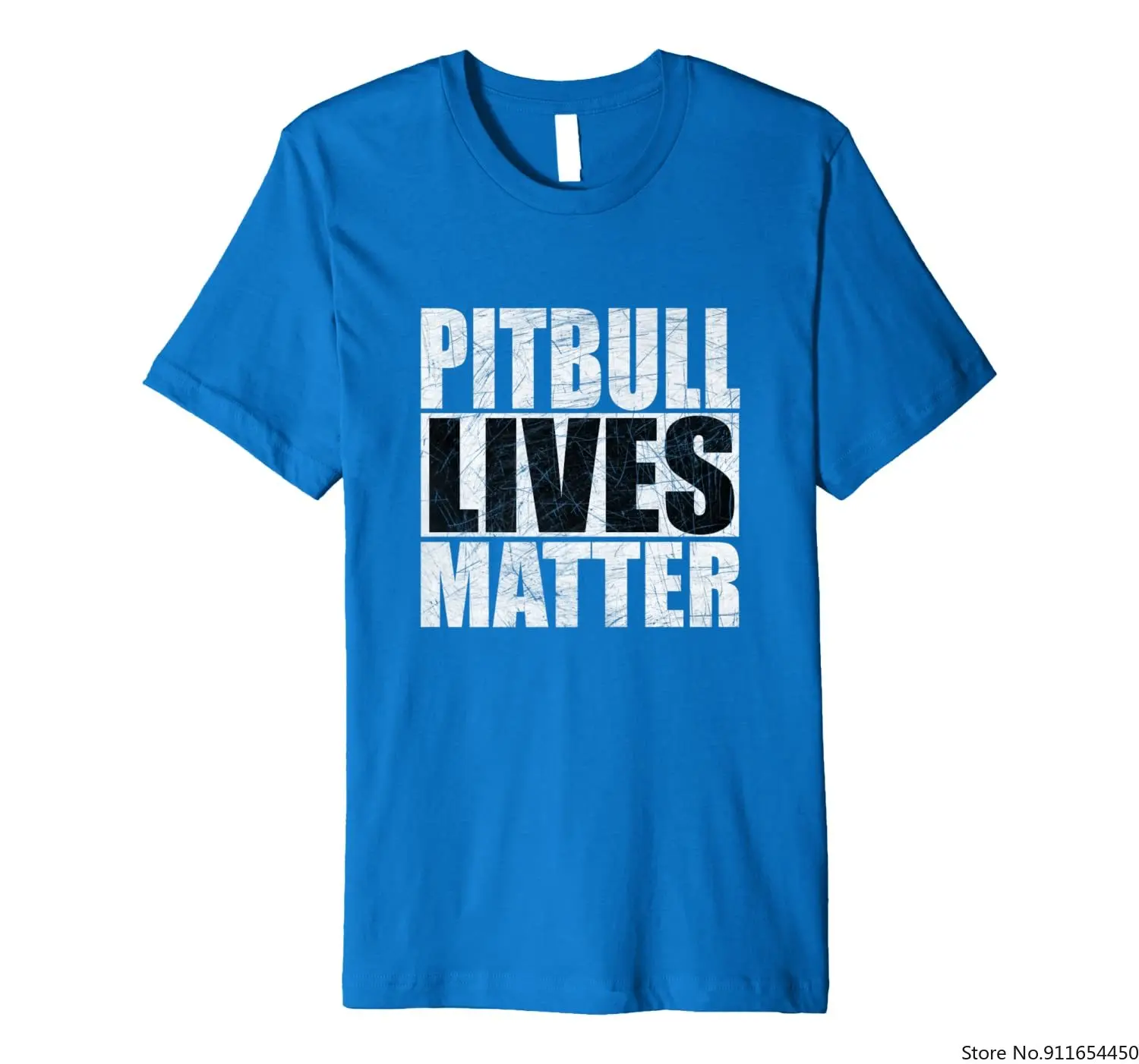 Рубашка питбулл живет материя футболка | Мужская одежда