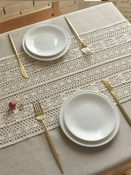 

Modern Simple Style Table Runner Luxury Coffee Table /Cabinet Decoration Polyester Table Runners For Wedding camino de mesa