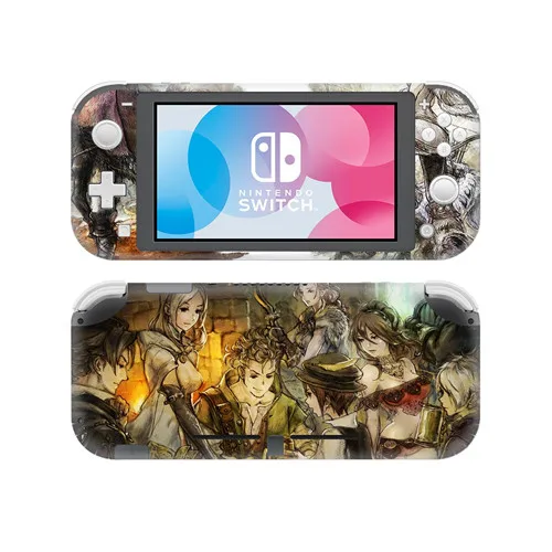 Осьминог путешественника кожи наклейка для nintendo переключатель Lite консоль и контроллер переключатель легкий протектор кожи Стикеры винил - Цвет: YSNSL0408