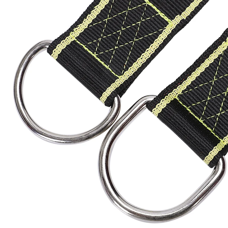 Outdoor Adjustable High-Strength Swing Belt Hanging Kit Holds For Camping Hammock Attachment Seat Hinged Seat With 2 Carabiner