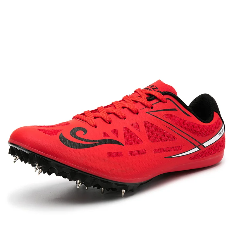 

Tracking Spike Shoes Outdoor Training Athletic Race Shoes Men Women Track and Field Jumping Shoe Teenagers Sport Sneakers