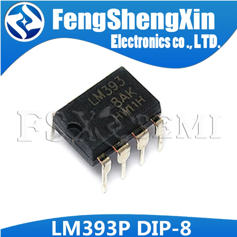 LM393 Dual Differential Comparators DIP8 US Seller