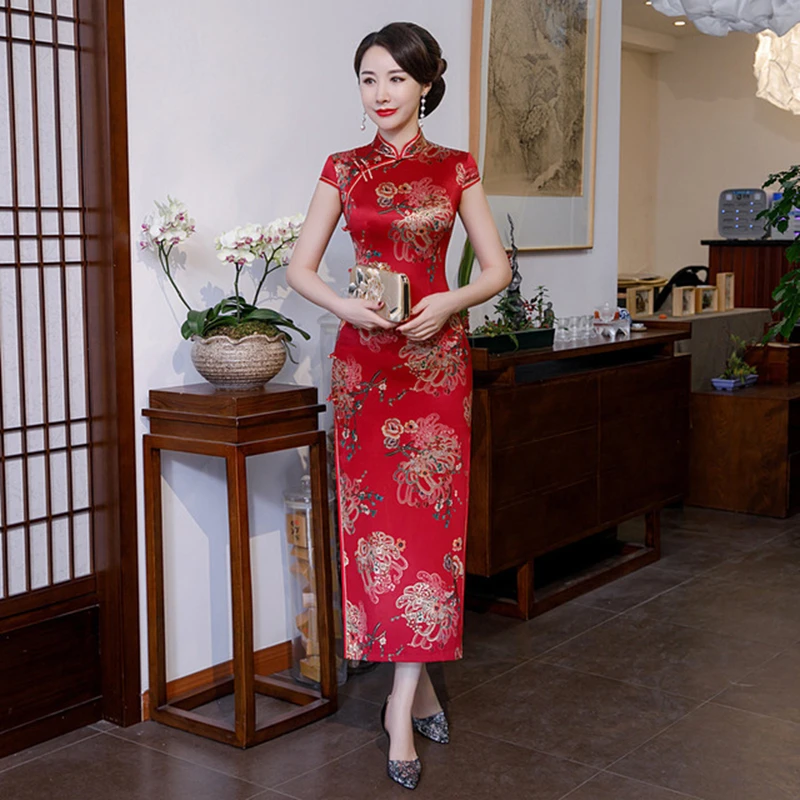 cheongsam dress plus size