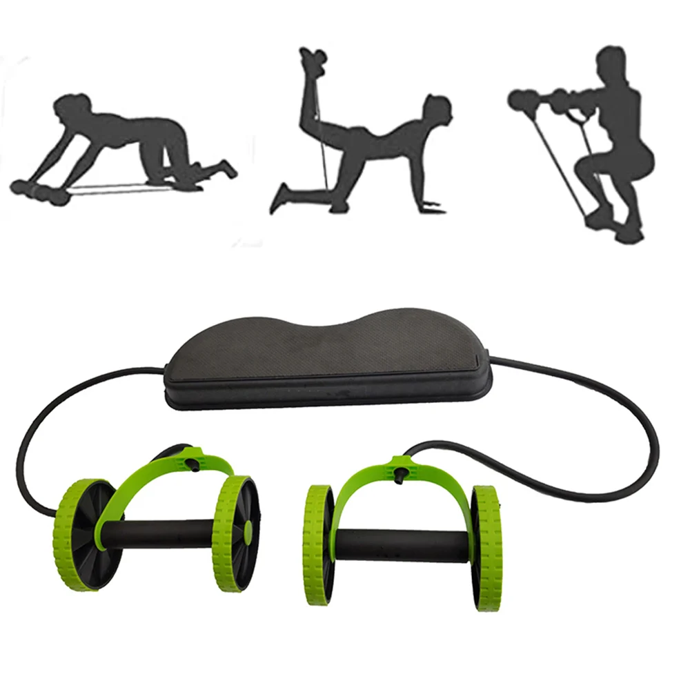 Ab Roller Wheel Core Abdominal Exercise Fitness Trainer Multi-Functional Home Gym Workout Equipment | Спорт и