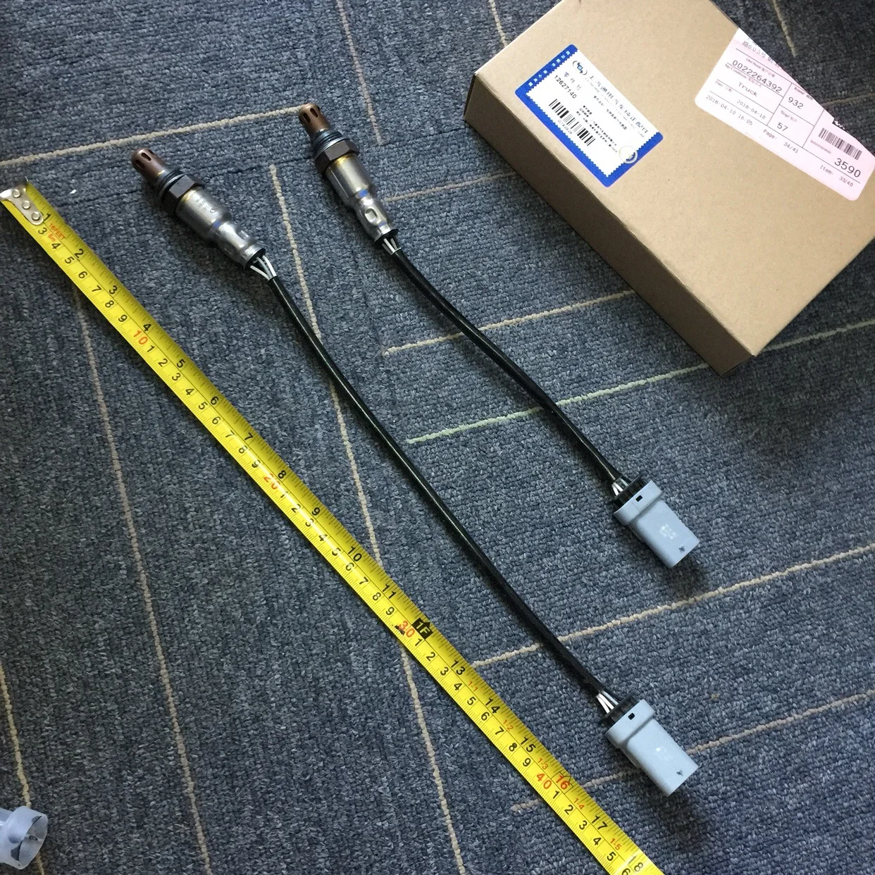 

Cadillac ATS ATSL head lengthened oxygen sensor modified head lengthened rear oxygen sensor